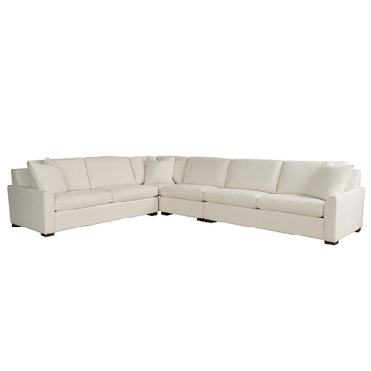 Universal Anna Fabric L Shaped Sectional Sofa