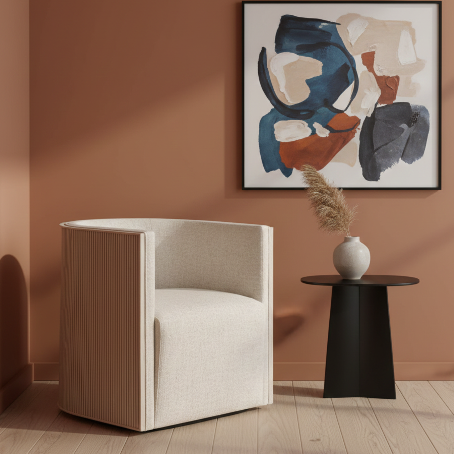 Universal Avaline Tanner Swivel Chair-comfortdesignfurniture