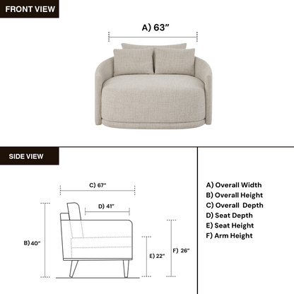Universal Bexley Media Lounger Chair