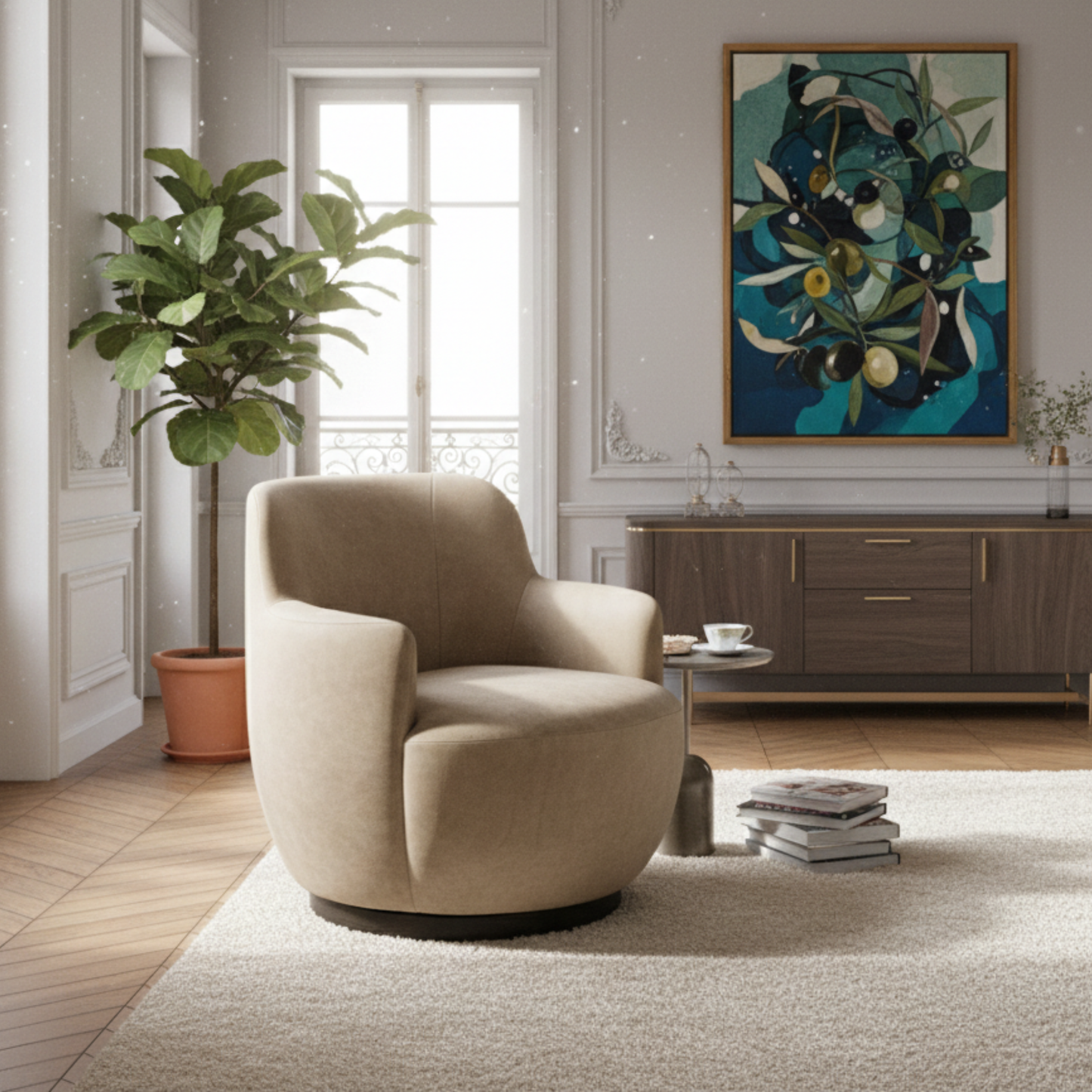 Universal Chloe Swivel Chair