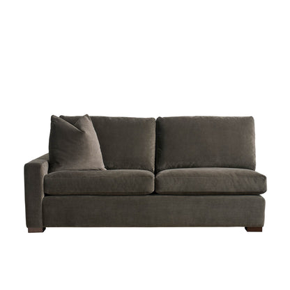 Universal Fletcher Sectional Sofa with Plush Pillows