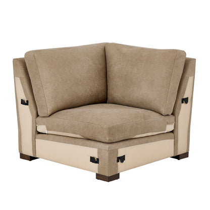 Universal Fletcher Sectional Sofa with Plush Pillows