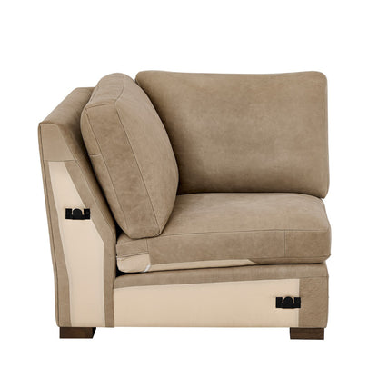 Universal Fletcher Sectional Sofa with Plush Pillows