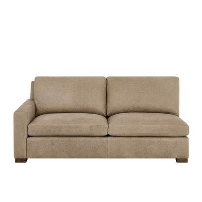 Universal Fletcher Sectional Sofa with Plush Pillows