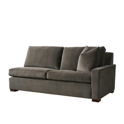Universal Fletcher Sectional Sofa with Plush Pillows