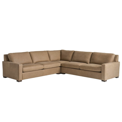 Universal Fletcher Sectional Sofa with Plush Pillows