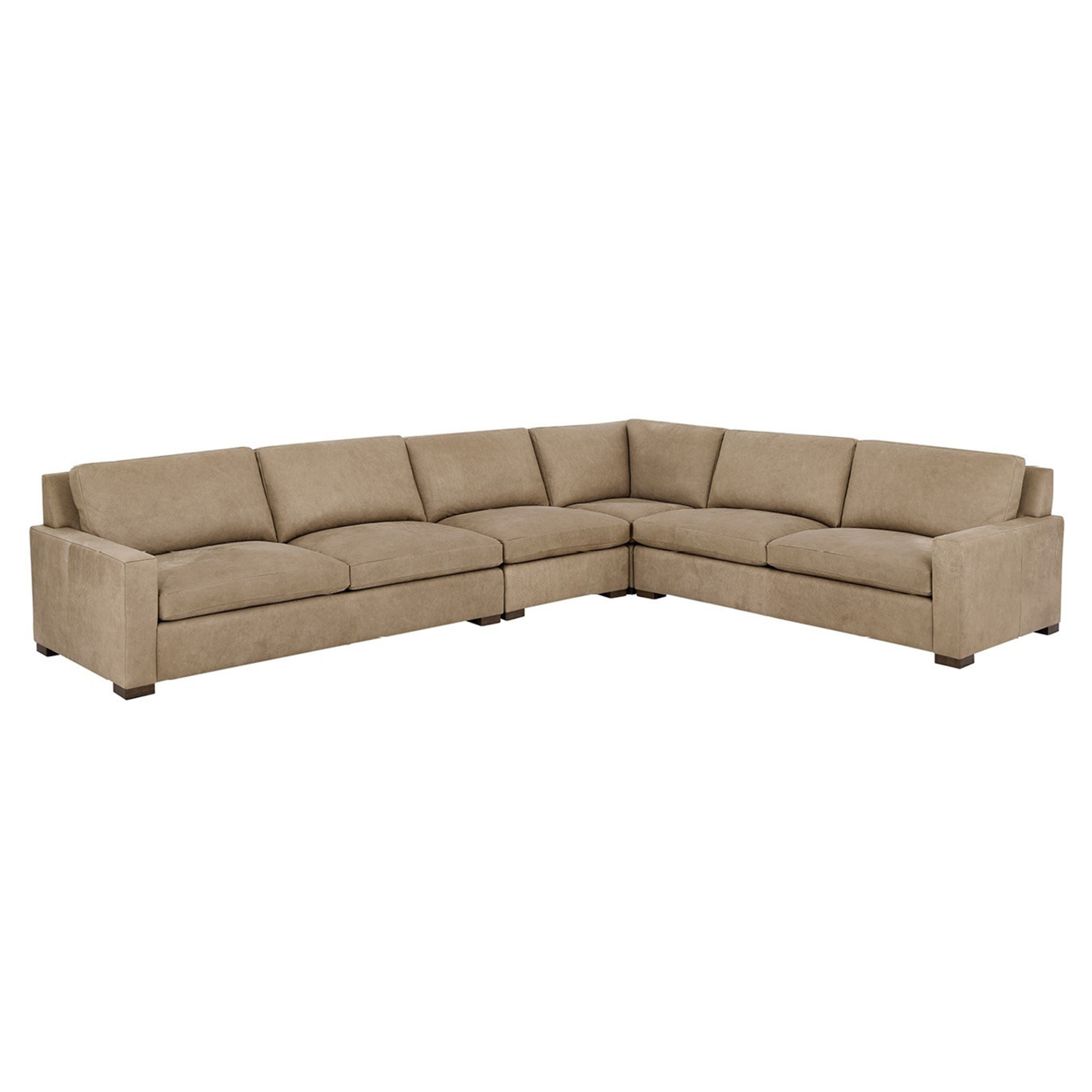 Universal Fletcher Sectional Sofa with Plush Pillows