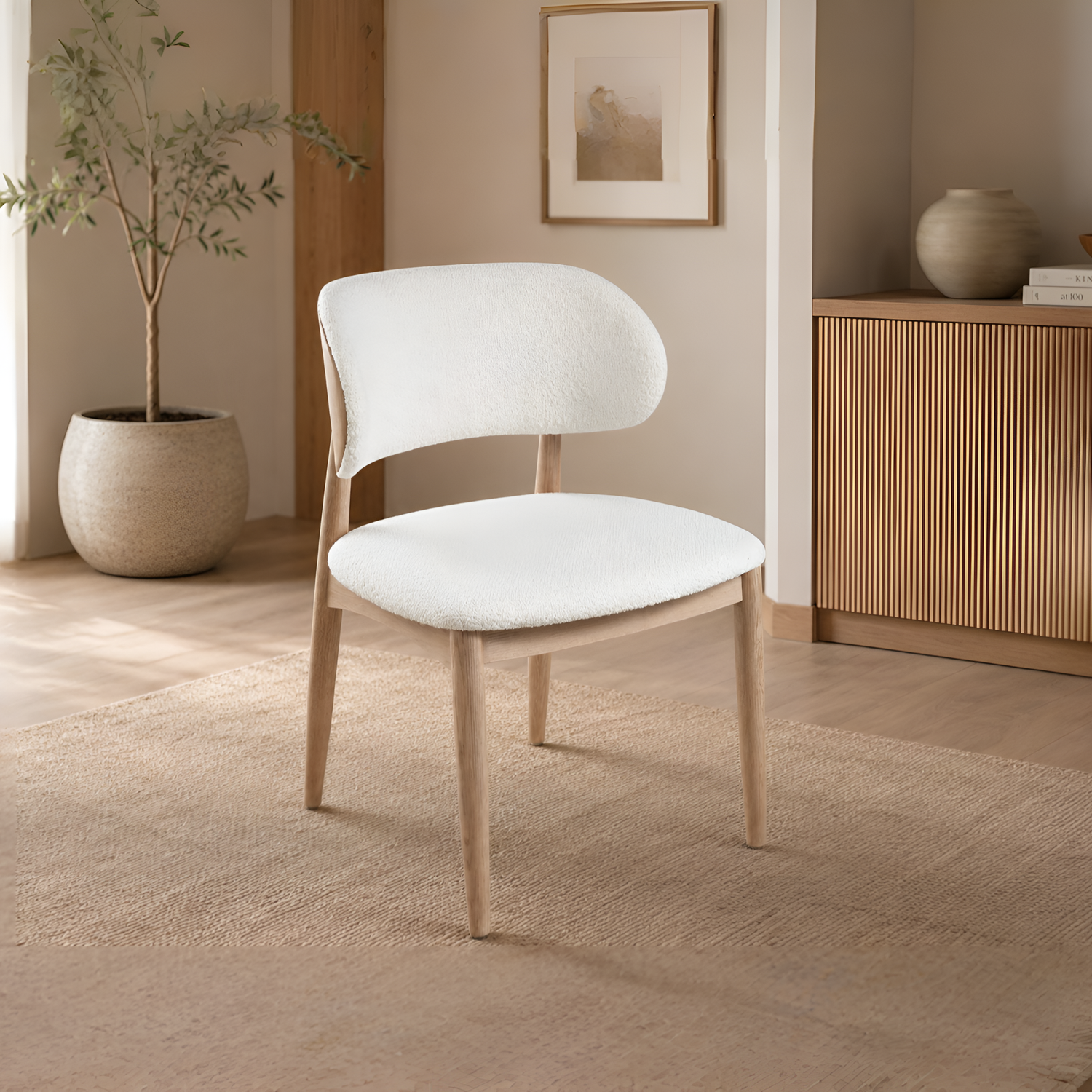 Universal Juno Modern Fabric Side Chair-Comfort Design