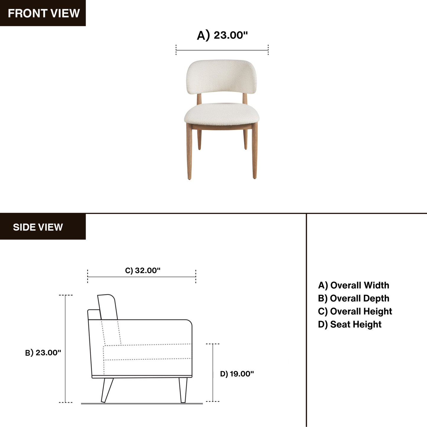 Universal Juno Modern Fabric Side Chair-Comfort Design