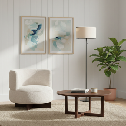 Universal Kori Lounge Fabric Swivel Chair