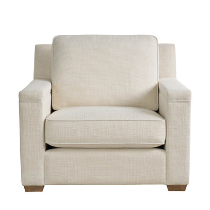 Universal Leah 3 Seater Fabric Sofa with Clean Track Arms