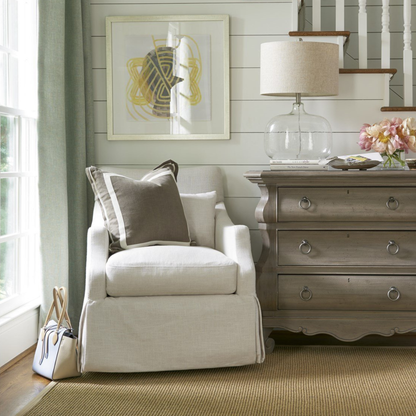 Universal Margaux Fabric Swivel Accent Chair