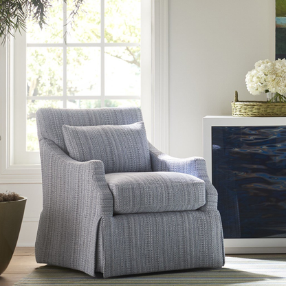 Universal Margaux Fabric Swivel Accent Chair