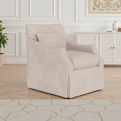 Universal Margaux Fabric Swivel Accent Chair