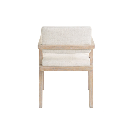 Universal Modern Desert Monique Linen Arm Chair