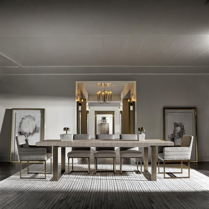 Universal Modern Metal Construction Cooper Arm Chair