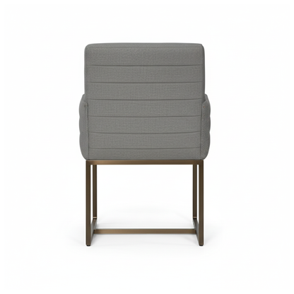 Universal Modern Metal Construction Cooper Arm Chair