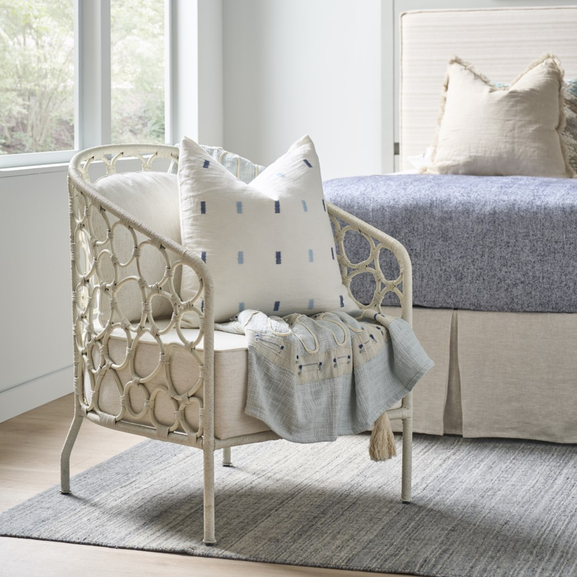 Universal Oasis Coastal Living Home Collection Pebble Accent Chair-comfortdesignfurniture