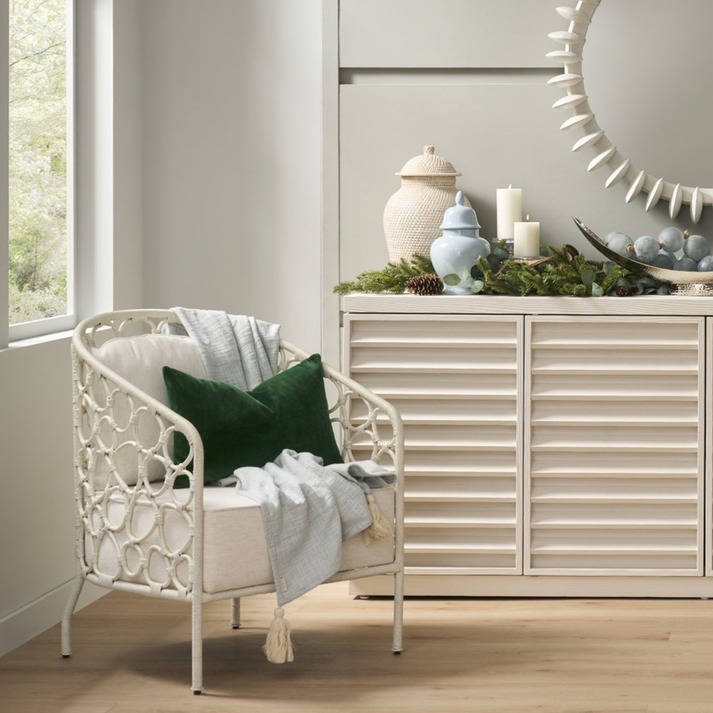 Universal Oasis Coastal Living Home Collection Pebble Accent Chair-comfortdesignfurniture