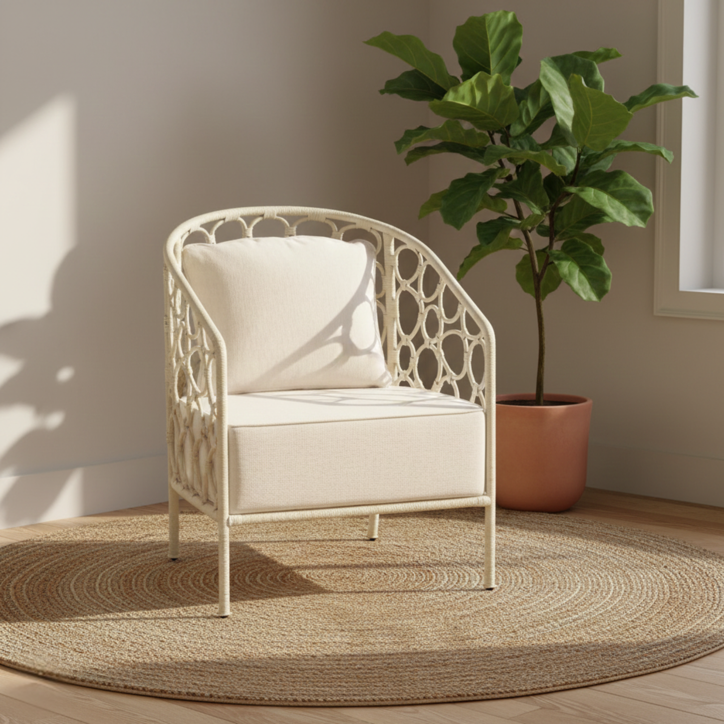 Universal Oasis Coastal Living Home Collection Pebble Accent Chair-comfortdesignfurniture