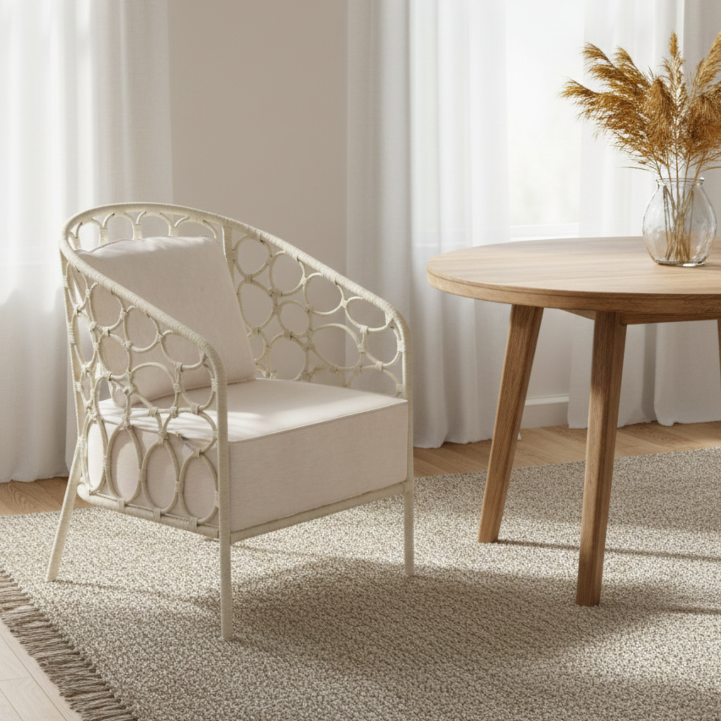 Universal Oasis Coastal Living Home Collection Pebble Accent Chair-comfortdesignfurniture