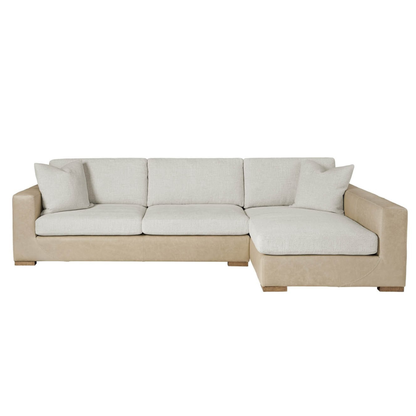 Universal Shelborne Fabric Sofa with Chaise Option