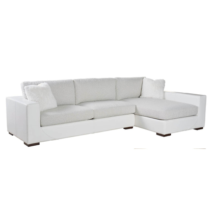 Universal Shelborne Fabric Sofa with Chaise Option