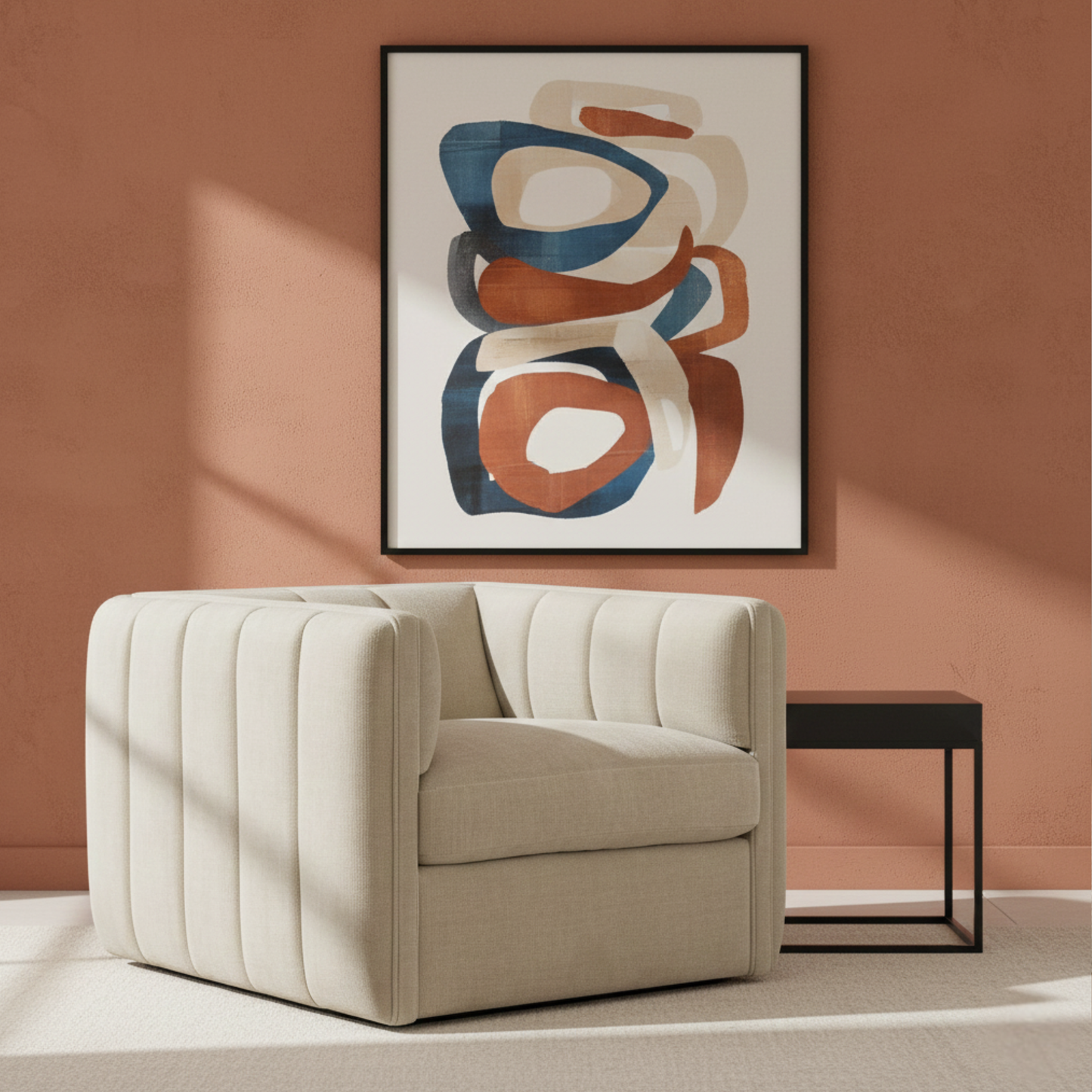 Universal Vesta Leather Swivel Chair