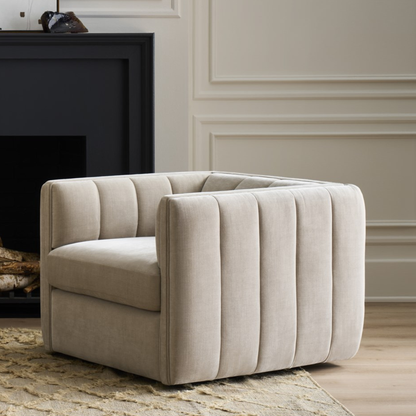 Universal Vesta Leather Swivel Chair