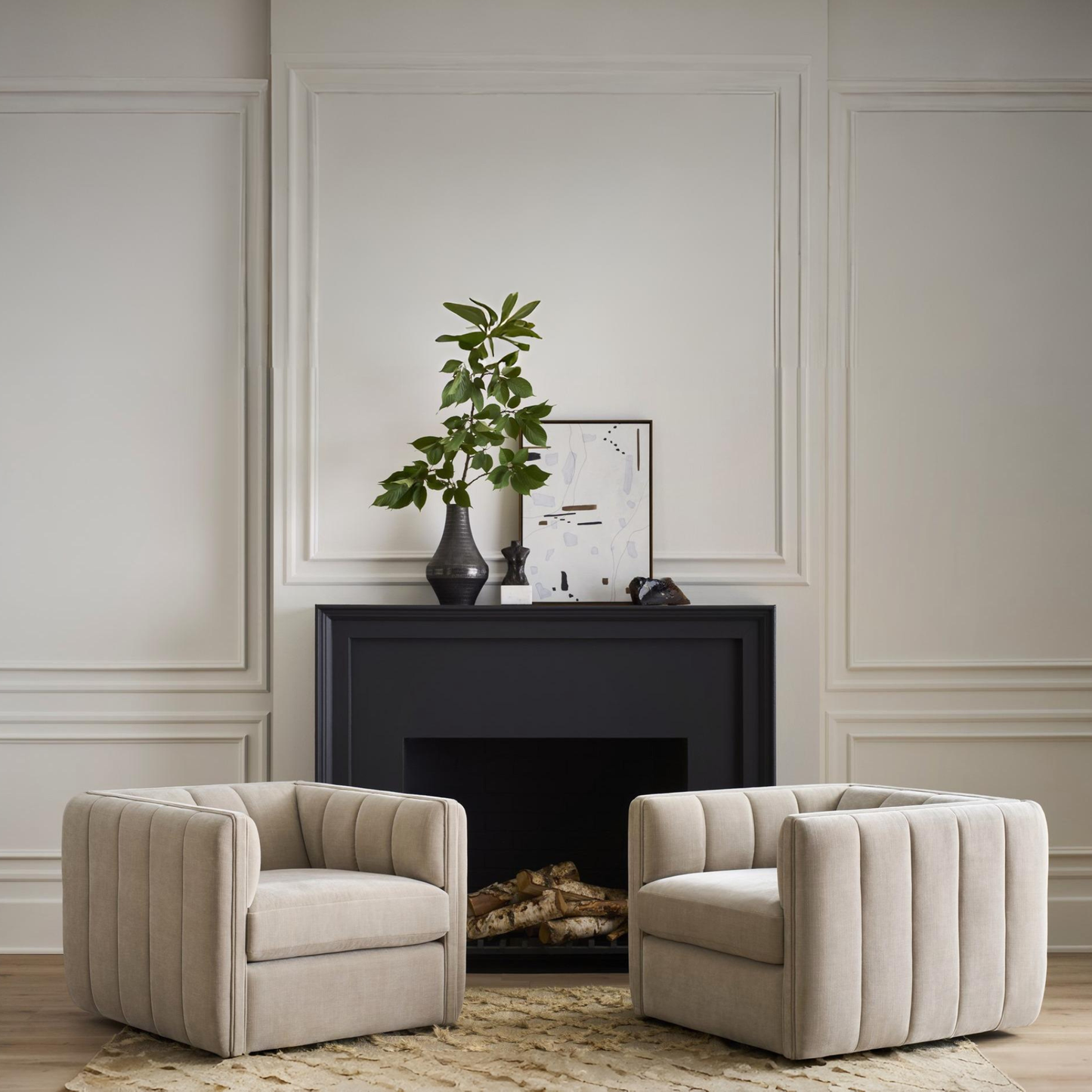 Universal Vesta Leather Swivel Chair