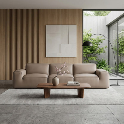 Westaro Oversized Leather Sofa  Deep Seating  Gio Italia-Comfort Design