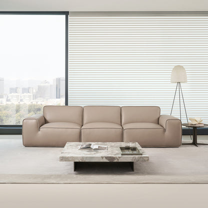 Westaro Oversized Leather Sofa  Deep Seating  Gio Italia-Comfort Design