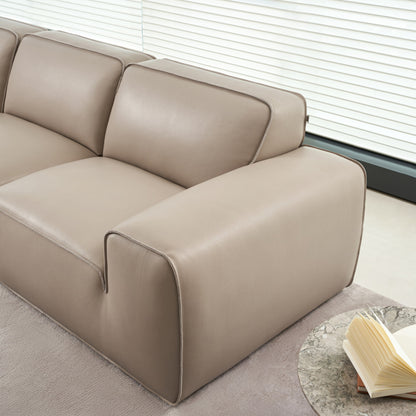 Westaro Oversized Leather Sofa  Deep Seating  Gio Italia-Comfort Design