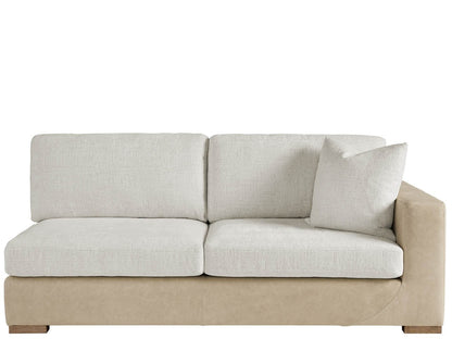 Universal Shelborne Fabric Sofa with Chaise Option