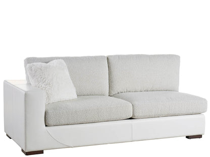 Universal Shelborne Fabric Sofa with Chaise Option