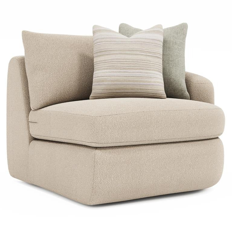 Bernhardt Jules Fabric 5 Piece L-Shape Sectional Sofa