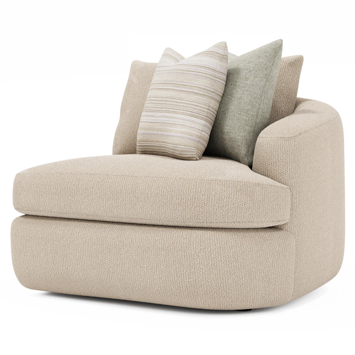 Bernhardt Jules Fabric 5 Piece L-Shape Sectional Sofa