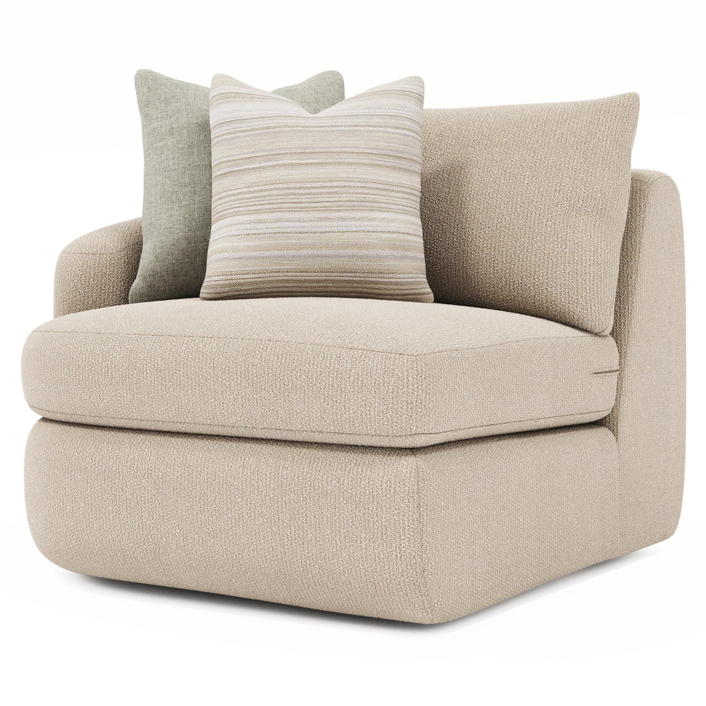 Bernhardt Jules Fabric 5 Piece L-Shape Sectional Sofa