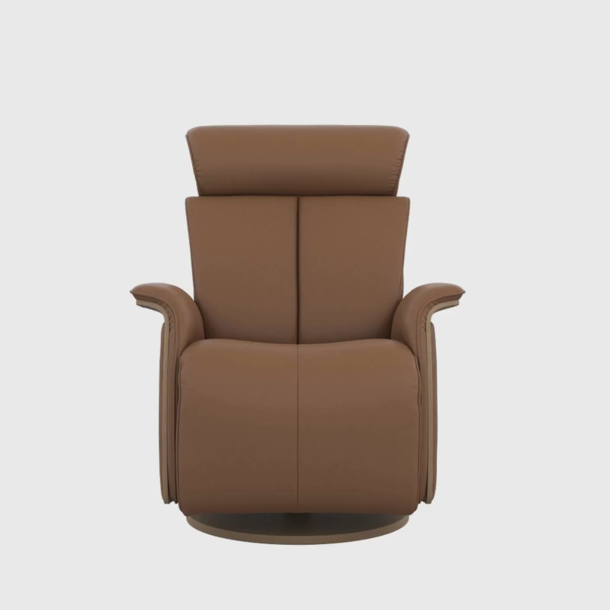 Fjords Jewel Leather Recliner Chair With Swivel & Gliding Motion-ComfortDesignFurniture