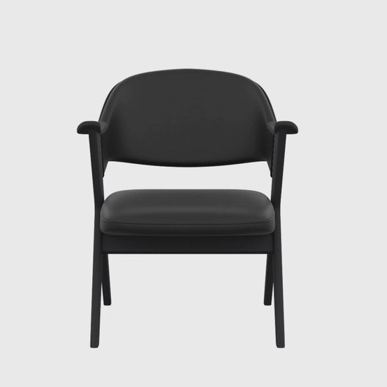 Fjords Blinken Accent Chair with Supportive Backrest and Solid Wood Frame-ComfortDesignFurniture
