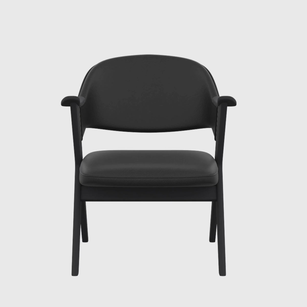Fjords Blinken Accent Chair with Supportive Backrest and Solid Wood Frame-ComfortDesignFurniture