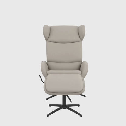Fjords Stella Recliner Chair and Ottoman with Rocking Glide Swivel Base