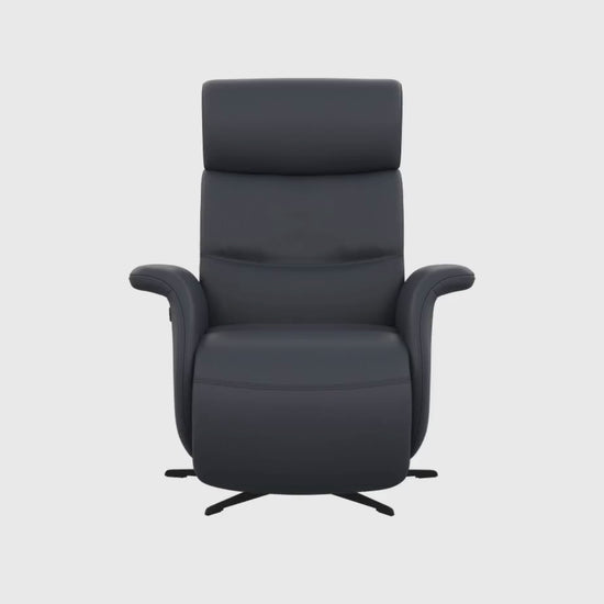Fjords Cosmo Leather Triple Motor Zero Gravity Recliner Chair-comfortdesignfurniture