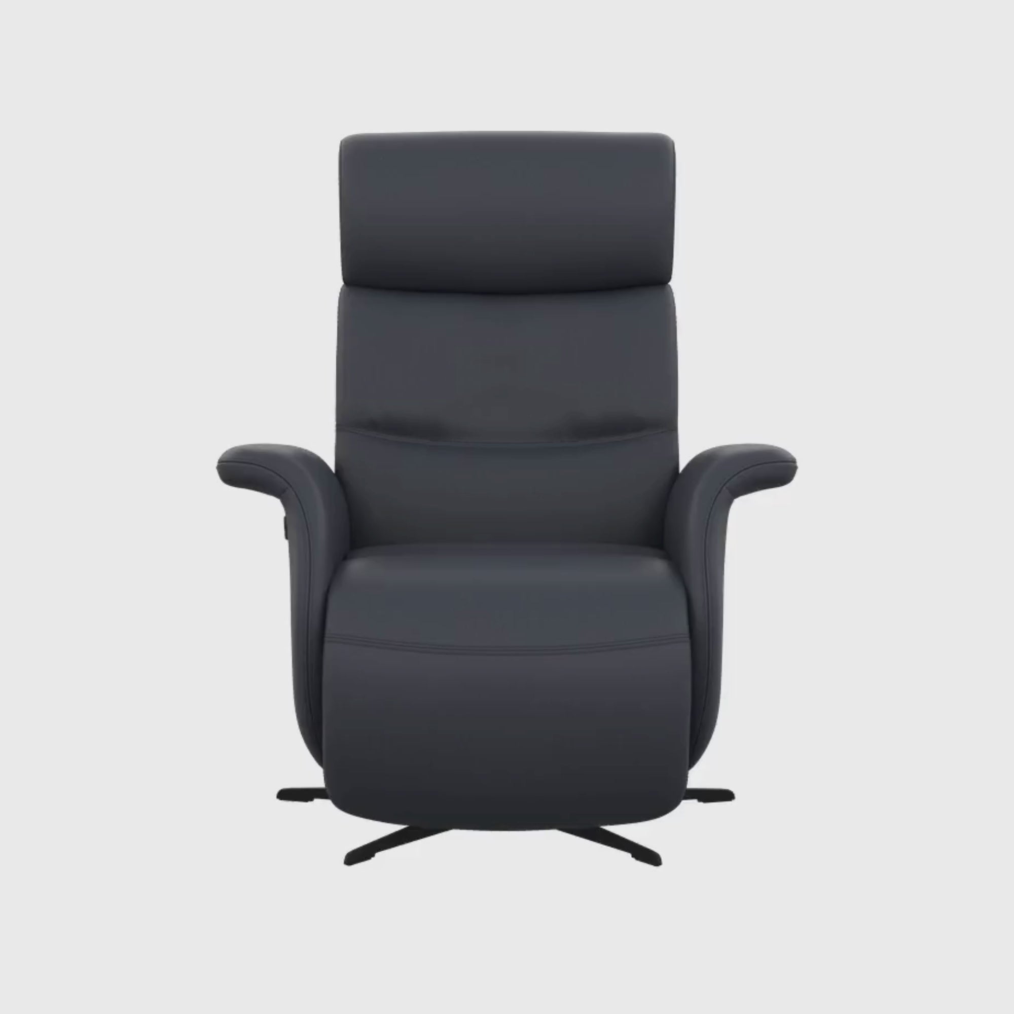 Fjords Cosmo Leather Triple Motor Zero Gravity Recliner Chair-comfortdesignfurniture