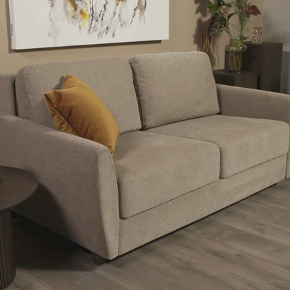 Fjords Sonja Fabric Sleeper Sofa with Cloud Fold Mechanism