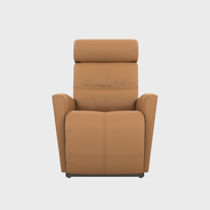 Fjords Milan Leather Lift Recliner Chair with Motorized Headrest