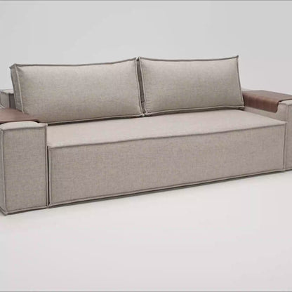 Innovation Living Newilla Fabric Queen Sleeper Sofa With Multiple Arm Style